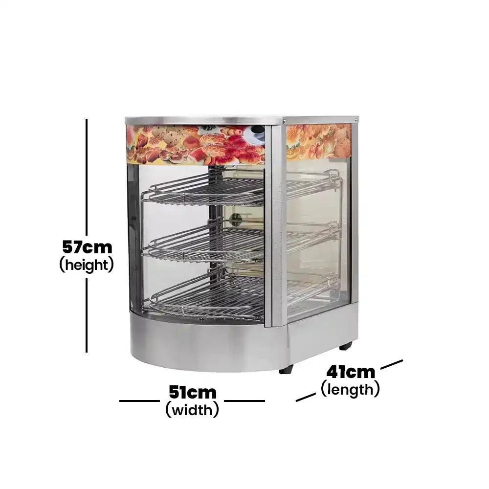Electric Glass Walls Pie Warmer, - Image 2