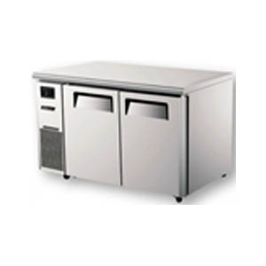 SS 2-DOOR UNDERCOUNTER FREEZER