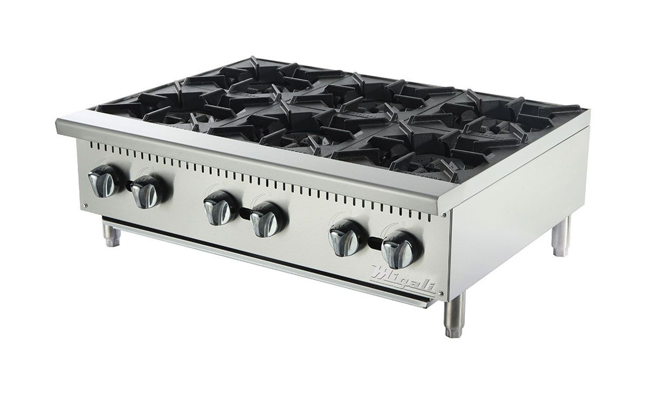6 Ranges Gas Cooker Table Top