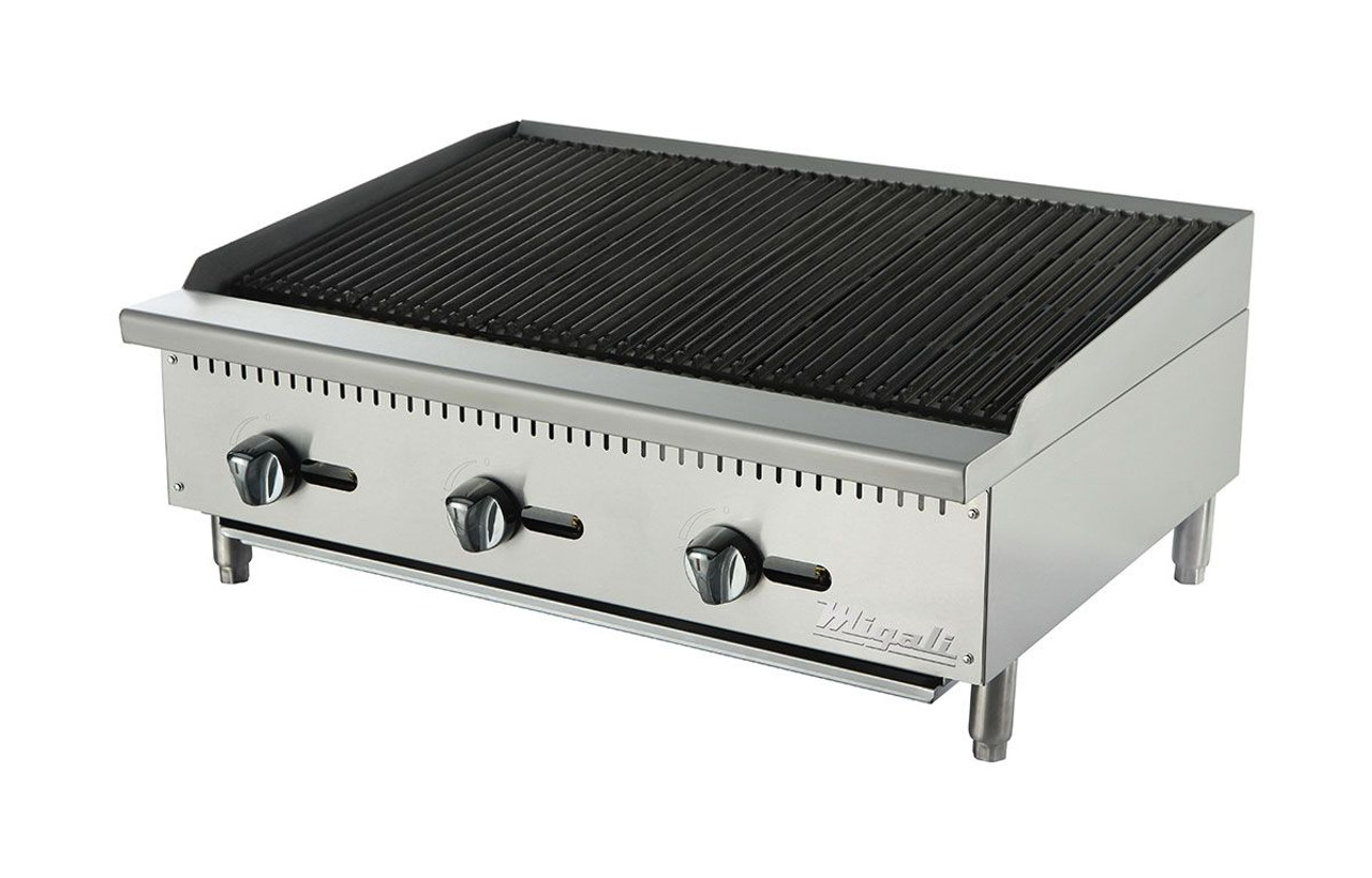 Table Top Gas Char Rock Grill 91 cm